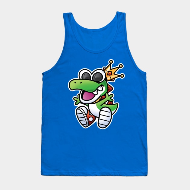 RetroRex (Green) Tank Top by ArtofJMS